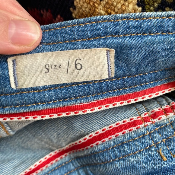 Anthropologie Pilcro High-waisted Denim Skirt Jean - Picture 8 of 9